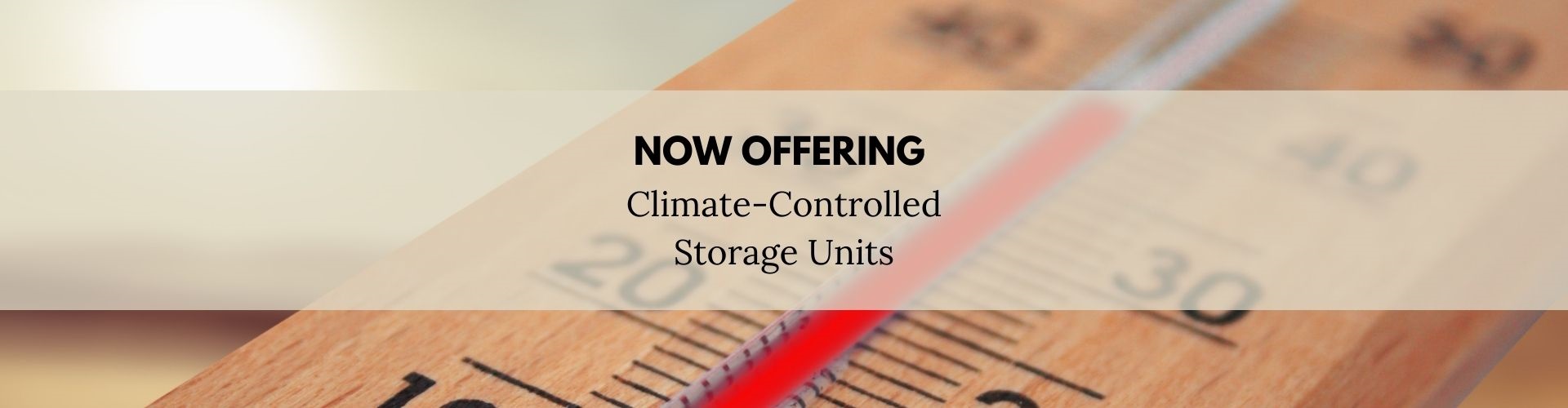 climate controlled storage