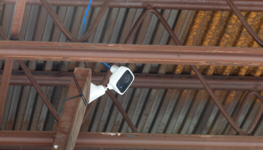 security camera at Storage Depot of Gainesville on Industrial Blvd in Gainesville, GA